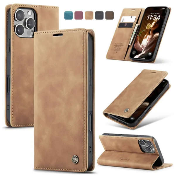 Caseme Flip Cover Compatibile With iPhone 16 Pro
