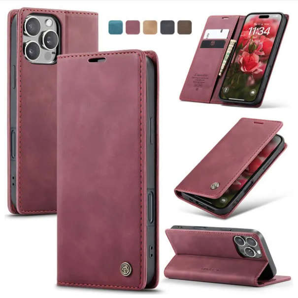 Caseme Flip Cover Compatibile With iPhone 16 Pro