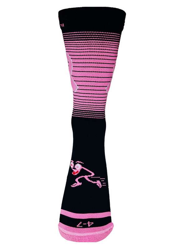 Stikee Cancer Sock - Pink and Black