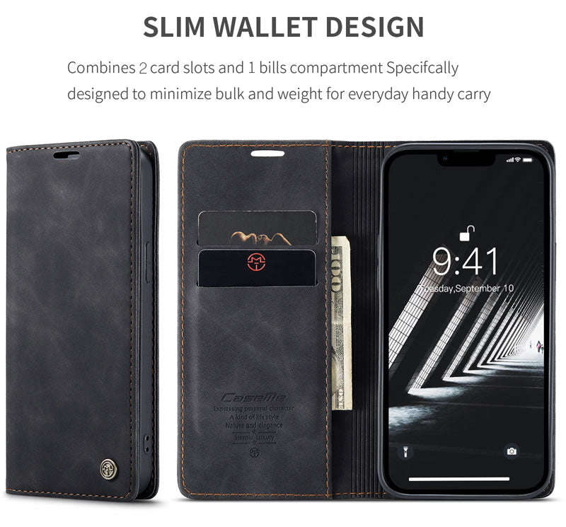 CaseMe iPhone 14 Flip Wallet