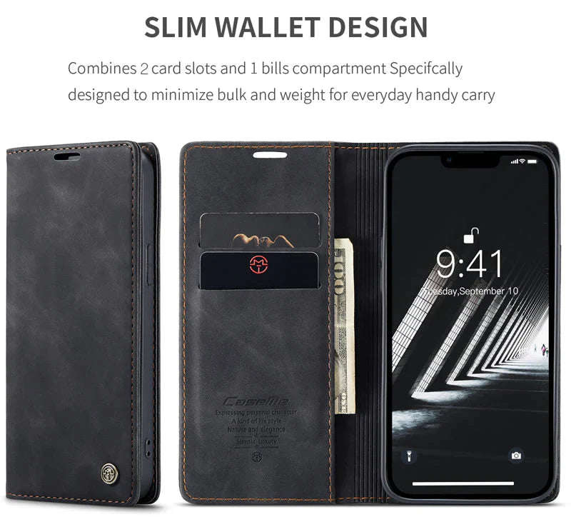 CaseMe iPhone 14 Plus Flip Wallet