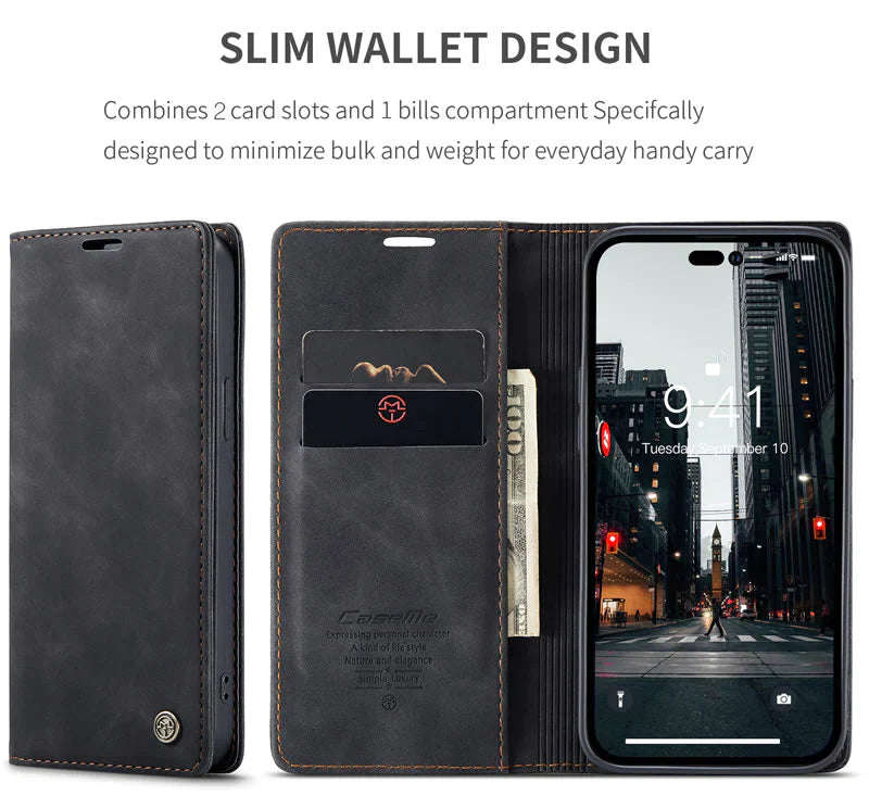 CaseMe iPhone 14 Pro Max Flip Wallet