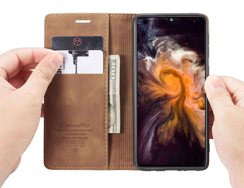 CaseMe Samsung A31 Flip Wallet Case