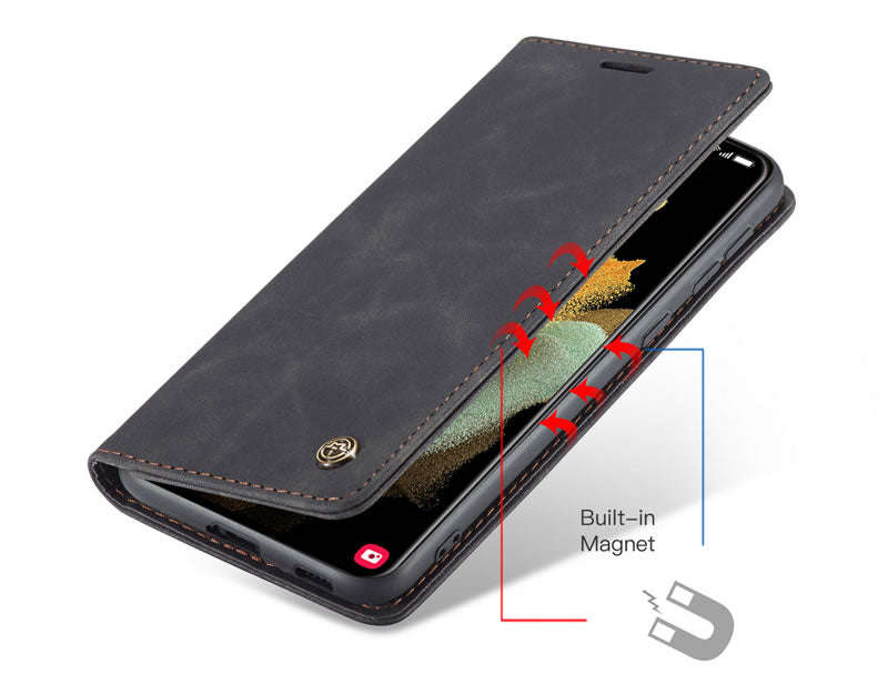 CaseMe Samsung S21 Ultra Flip Wallet Case