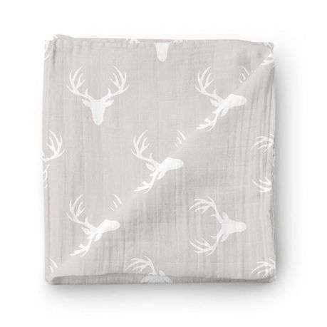 JenJen's Bamboo & Cotton Swaddle Blanket - Deer