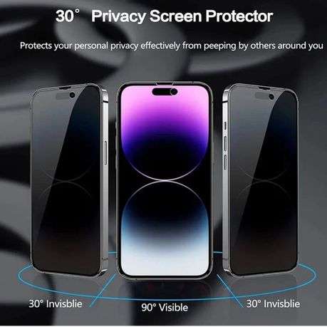 iPhone 15 Pro Max Privacy Anti Spy Tempered Glass