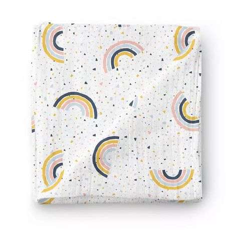 JenJens's Swaddle Blanket - Colour Rainbow