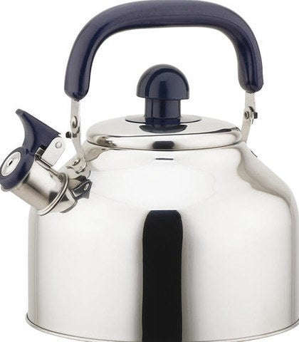 HMA Green Caters - 6.0lt Whistling Kettle - Navy Blue