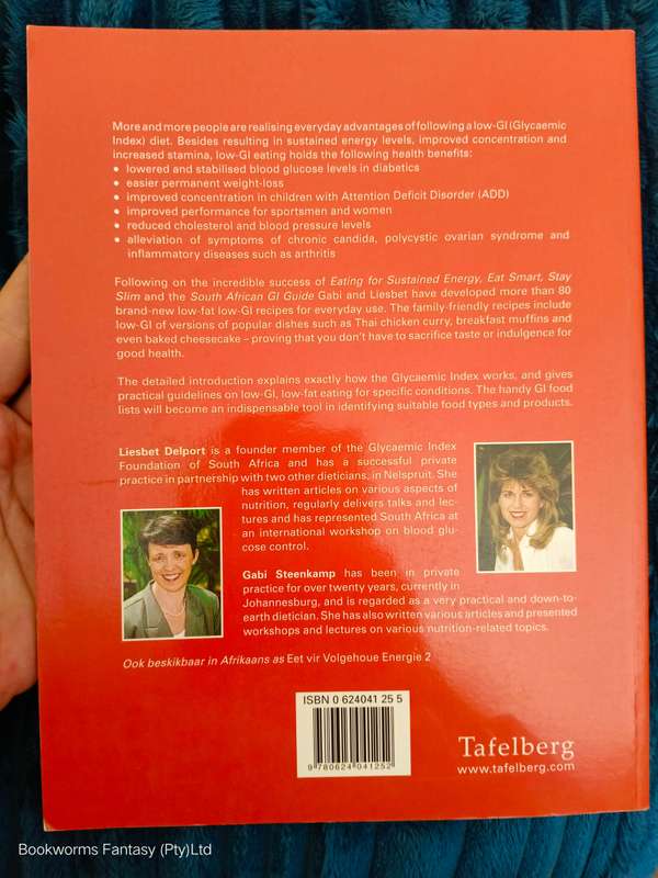 Eating for Sustained Energy 2 by Gabi Steenkamp & Liesbet Delport