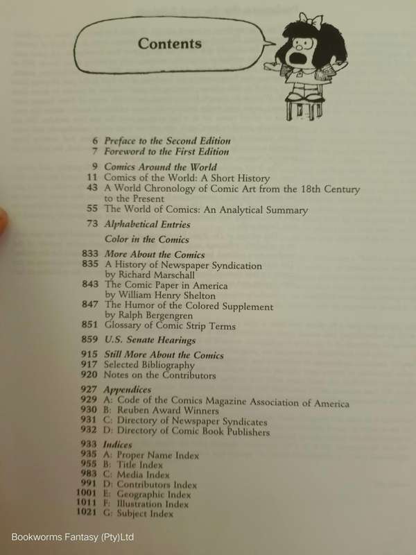The World Encyclopedia of Comics by Maurice Horn