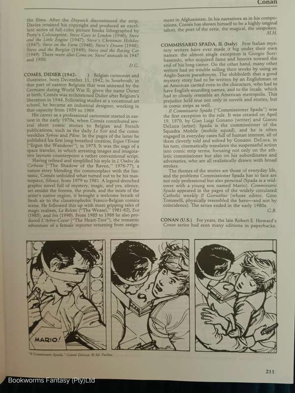 The World Encyclopedia of Comics by Maurice Horn
