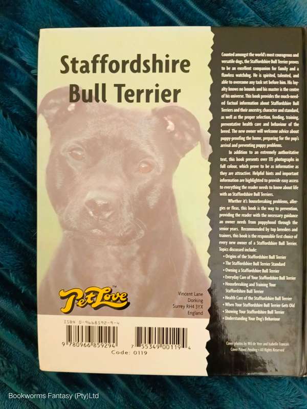 Staffordshire Bull Terrier by Jane Hogg Frome