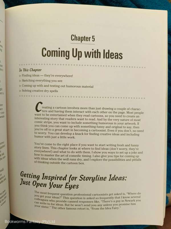 Drawing Cartoons and Comics For Dummies by Brian Fairrington