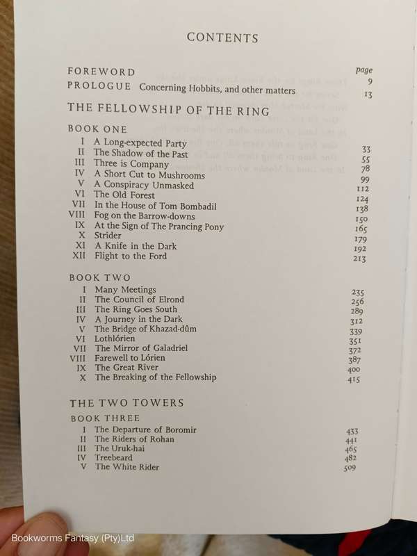 The Lord of the Rings by J.R.R. Tolkien