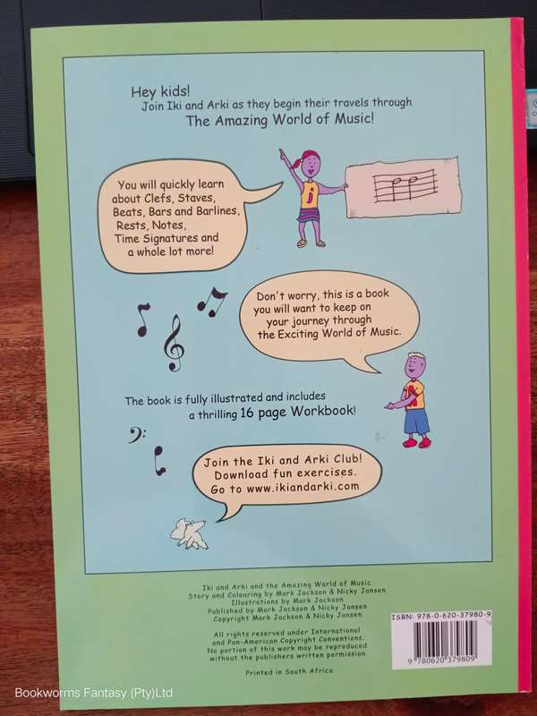 Iki and Arki and the Amazing World of Music by Mark Jackson