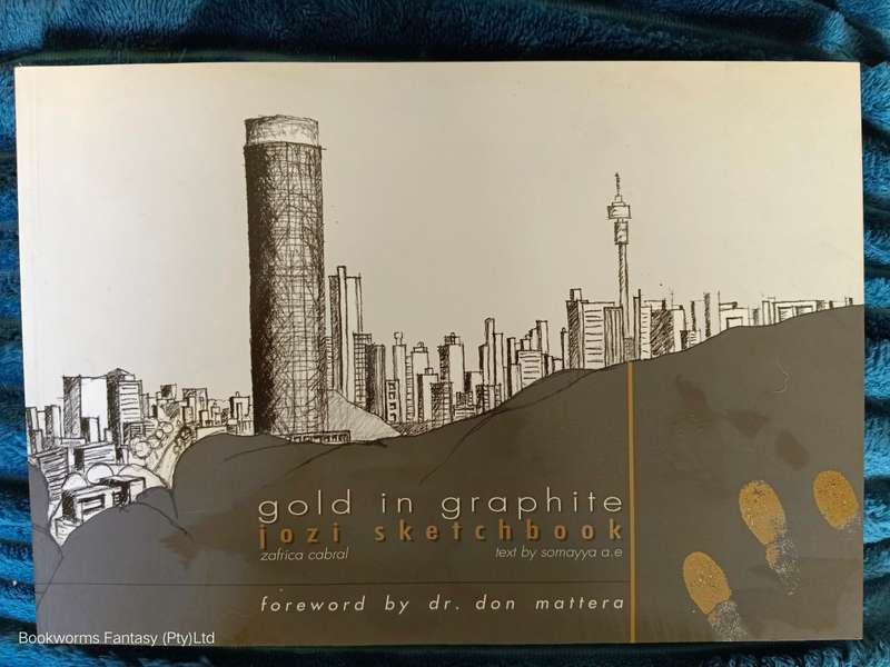 Gold in Graphite by Zafrica Cabral