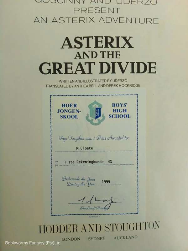Asterix and the Great Divide by Albert Uderzo