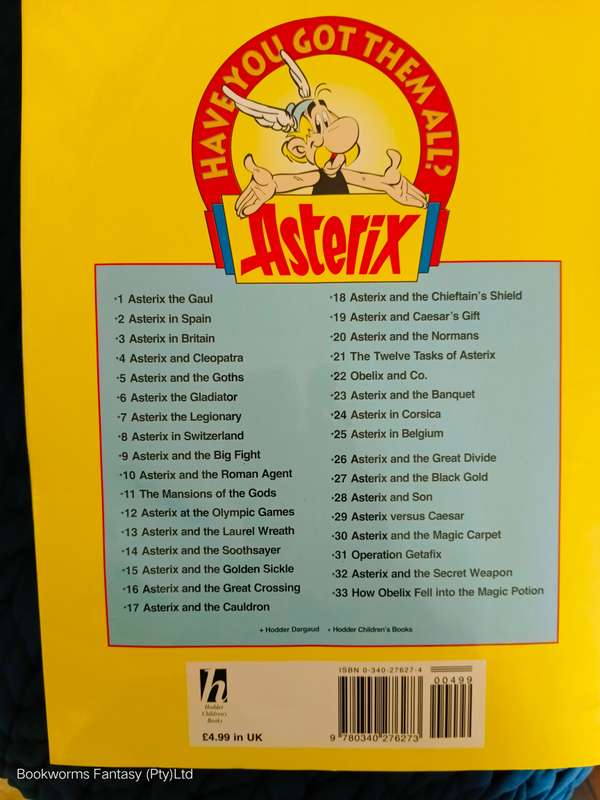 Asterix and the Great Divide by Albert Uderzo