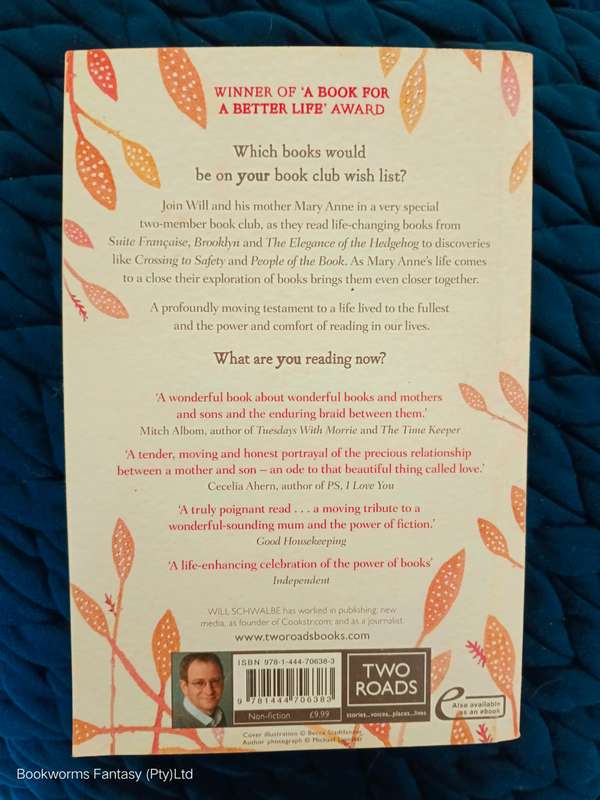 The End of Your Life Book Club by Will Schwalbe
