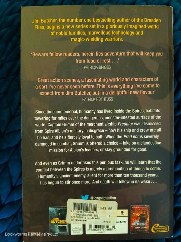 The Aeronaut's Windlass by Jim Butcher