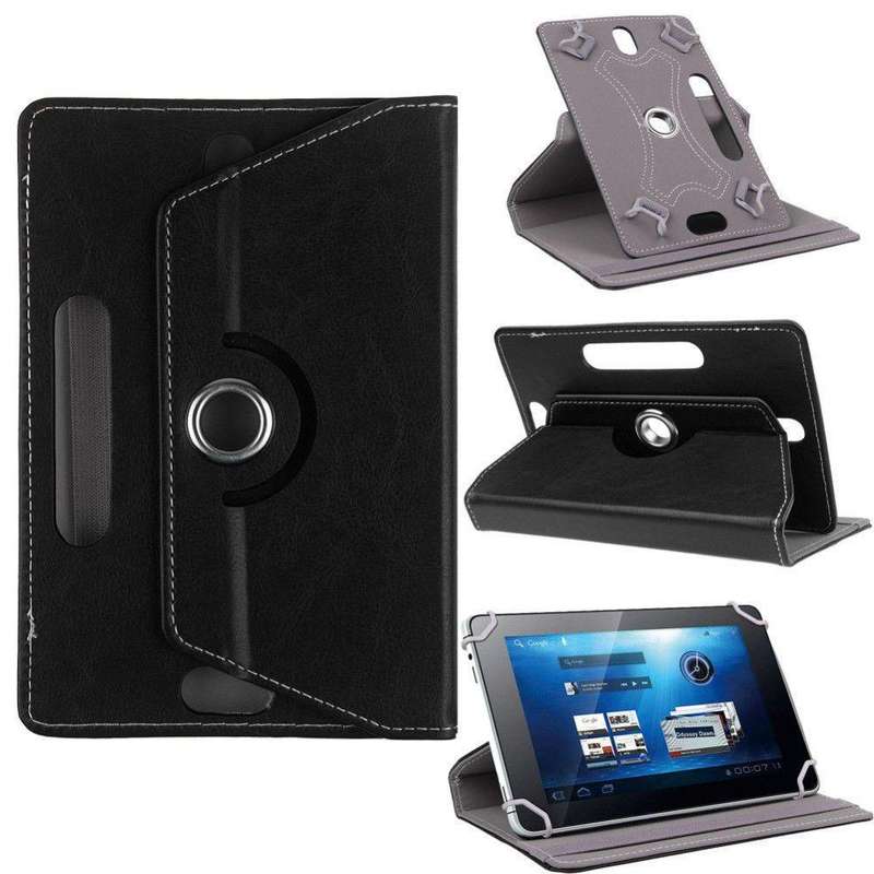 Universal 7 inch Tablet Case for All 7 inch Tablets - Black - Blue- Brown - Pink - Red - White