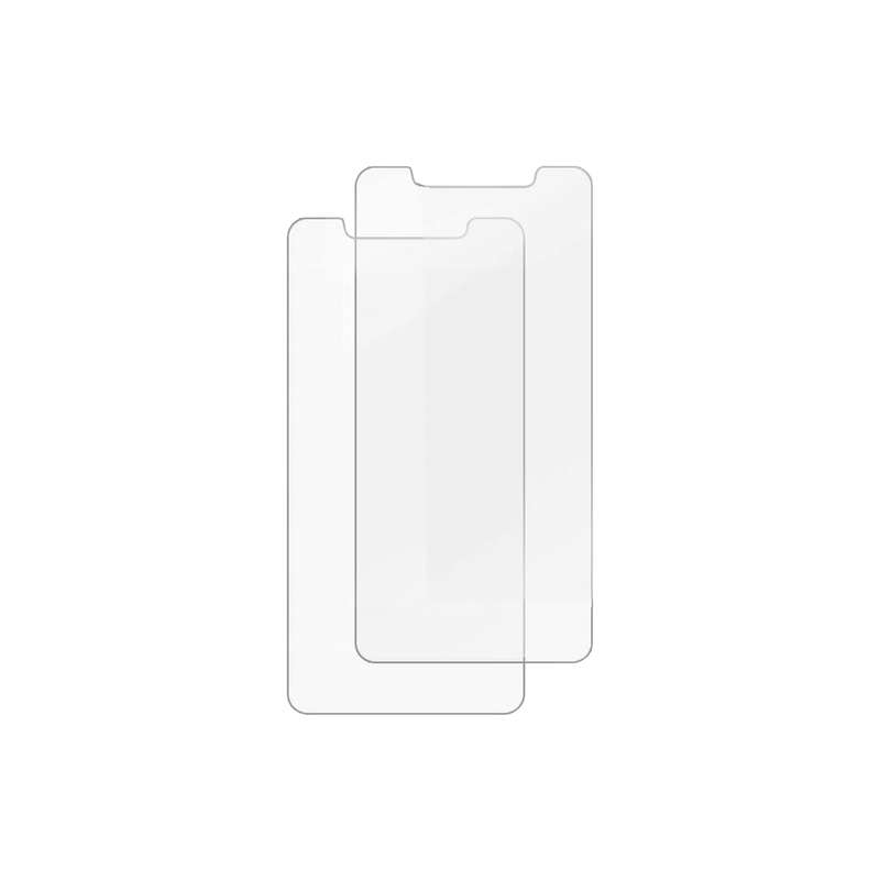 Tempered Glass Screen Protector for Nokia 7 Plus  (Pack of 2)