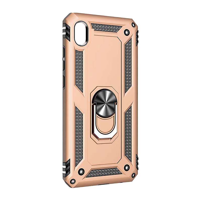 Raz Tech Shockproof Armor Stand Case Huawei Y5 (2019) (AMN-LX9) - Black