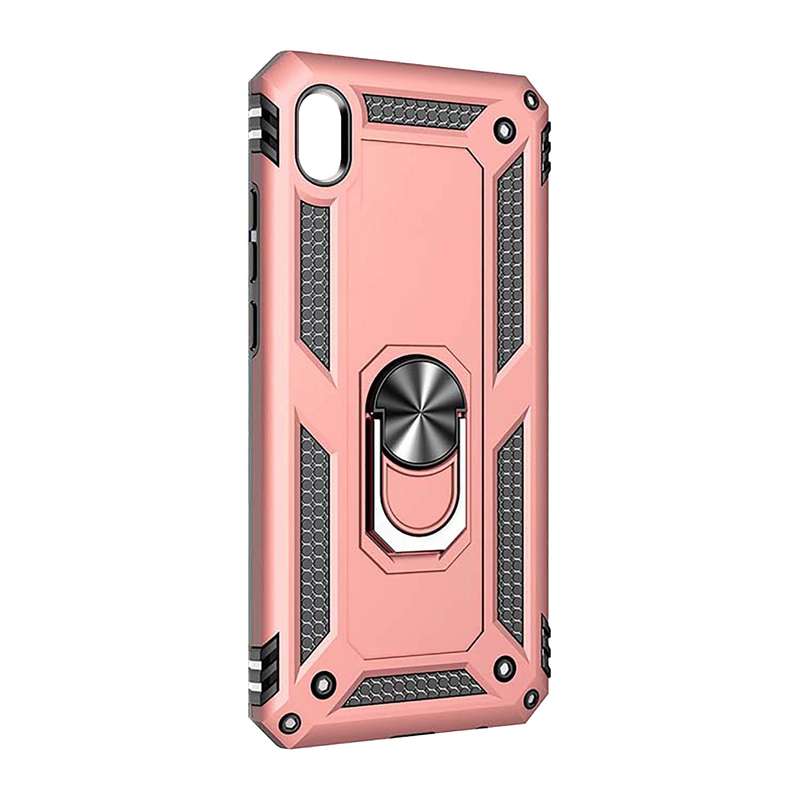 Raz Tech Shockproof Armor Stand Case Huawei Y5 (2019) (AMN-LX9) - Black