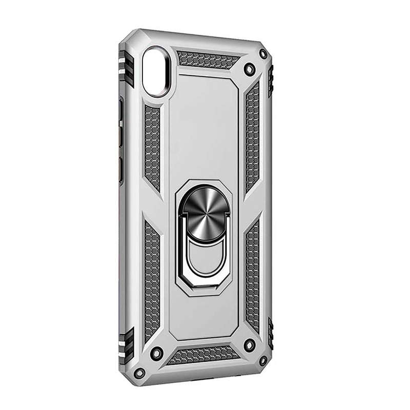 Raz Tech Shockproof Armor Stand Case Huawei Y5 (2019) (AMN-LX9) - Black