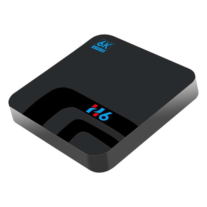 H6 6K Android 9.0 Smart Box 6K HD 3D 2.4G Wi-Fi 32GB Android TV Box