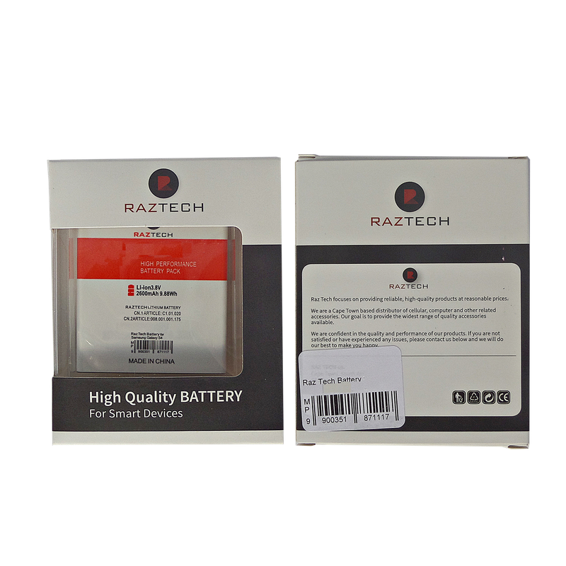 Raz Tech Ascend Y600 Battery for Huawei Ascend Y600 & G700 - HB505076RBC