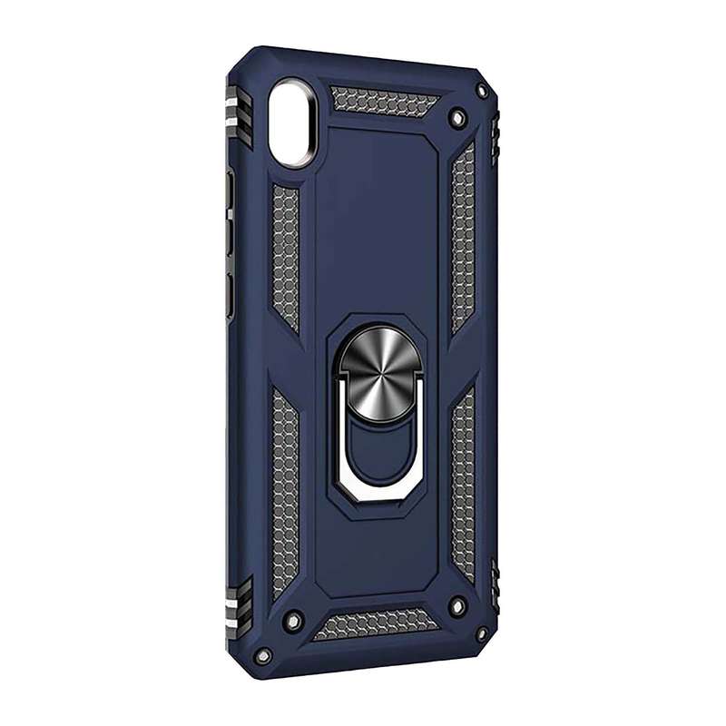 Raz Tech Shockproof Armor Stand Case Huawei Y5 (2019) (AMN-LX9) - Black