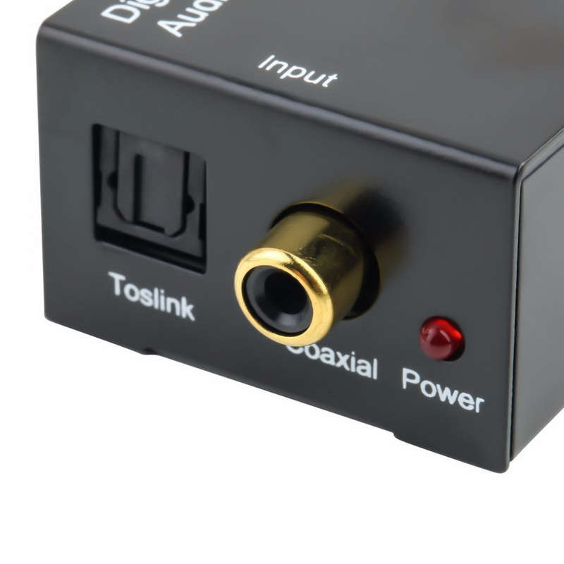 Digital to Analog Audio Converter for HDTV, DVD, PS4 and Xbox