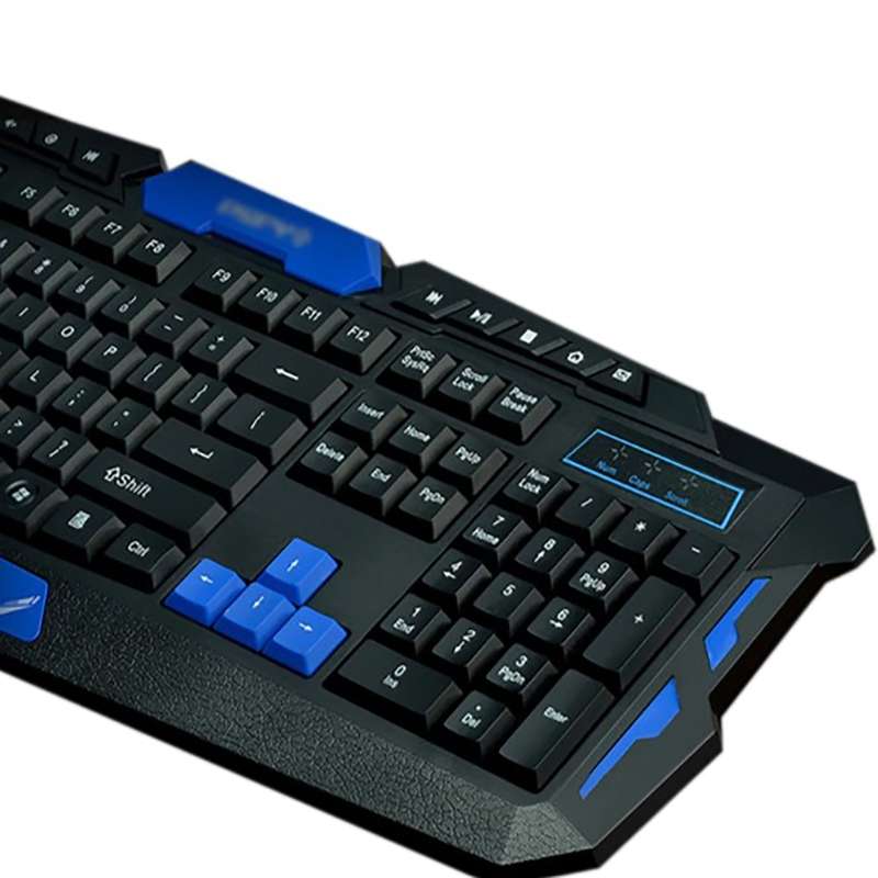 Wireless Gaming Keyboard Mouse Waterproof Kit for Laptop Desktop Computer