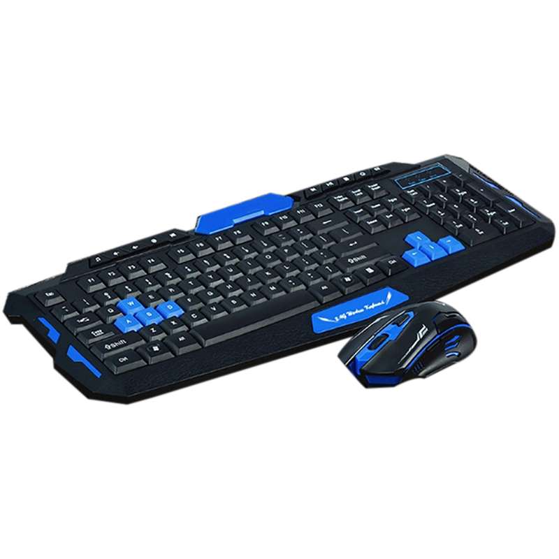 Wireless Gaming Keyboard Mouse Waterproof Kit for Laptop Desktop Computer