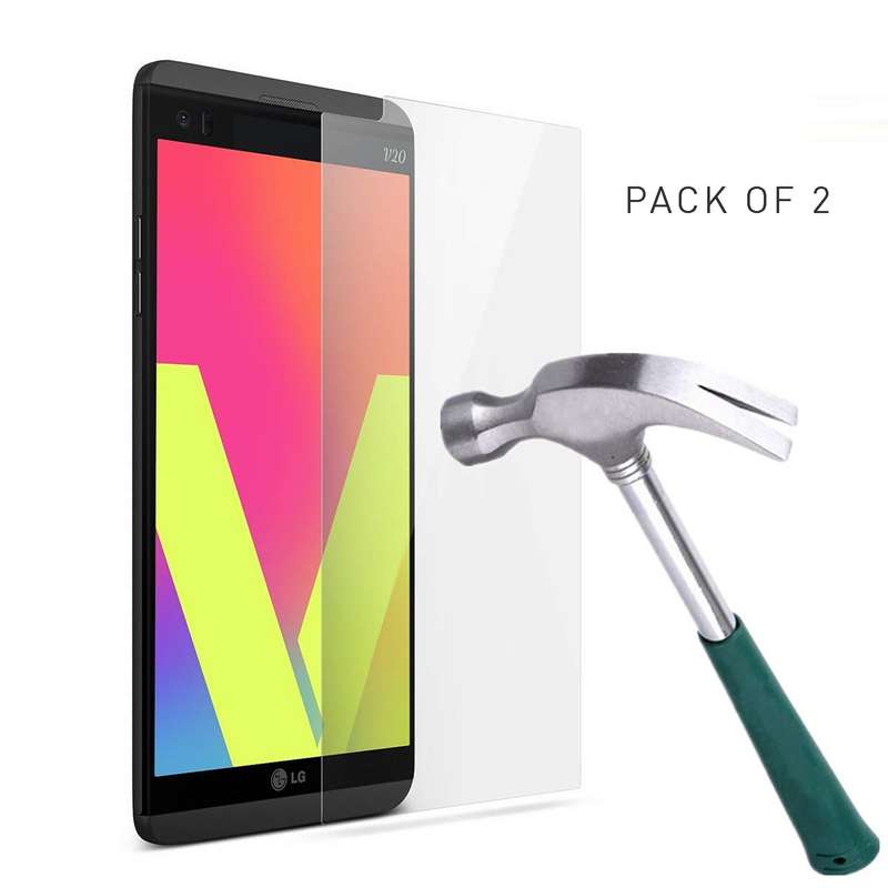 Raz Tech LG V20 Tempered Glass Screen Protector - (Pack of 2)