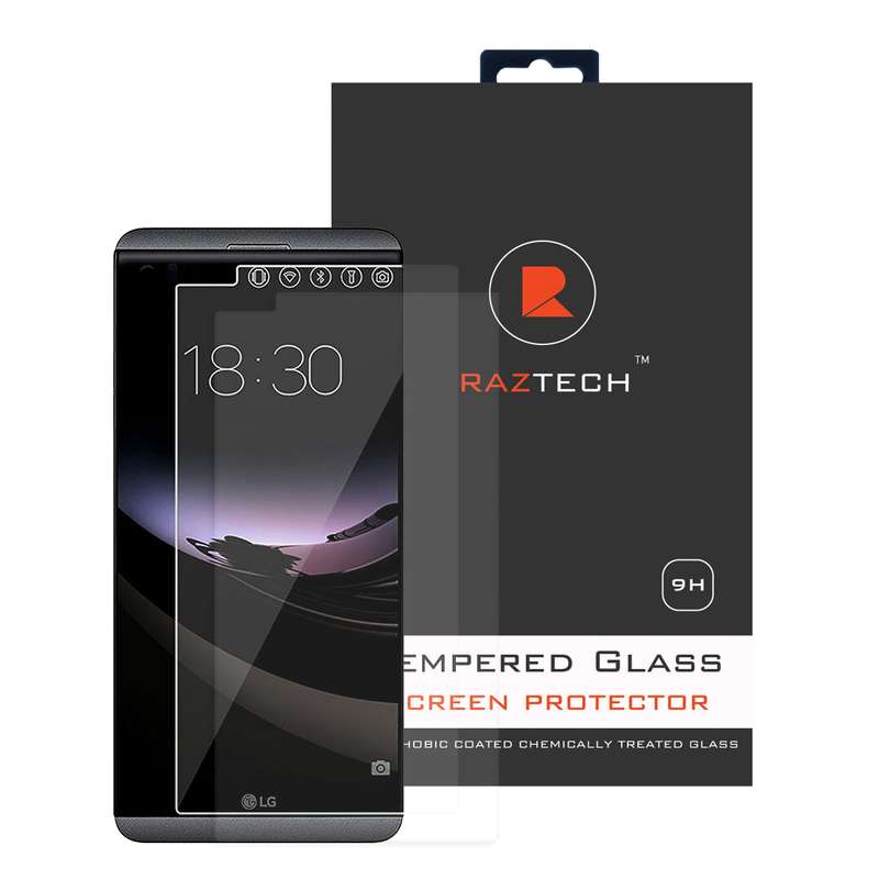 Raz Tech LG V20 Tempered Glass Screen Protector - (Pack of 2)