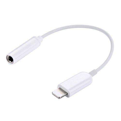 Lightning to Aux Cable (Female) for iPhone X, 8, 7 and other Apple devices - by Raz Tech