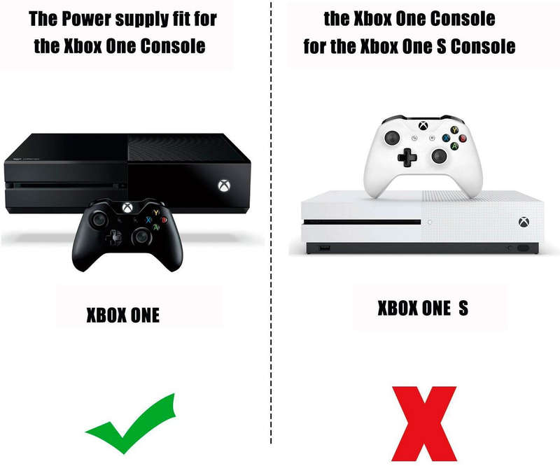 Generic Xbox one - Power Supply AC Adapter - Black