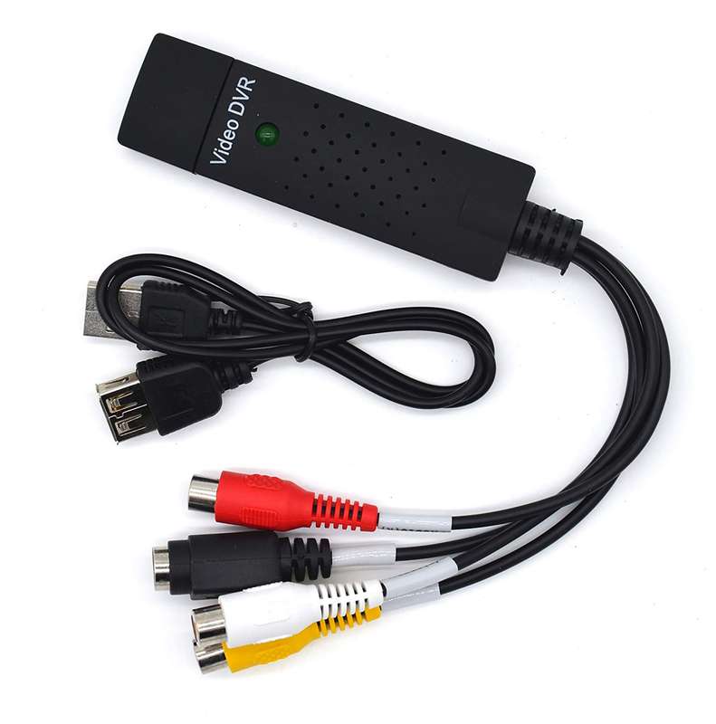 USB 2.0 Easy Cap TV DVD VHS Audio Video Capture Adapter Converter