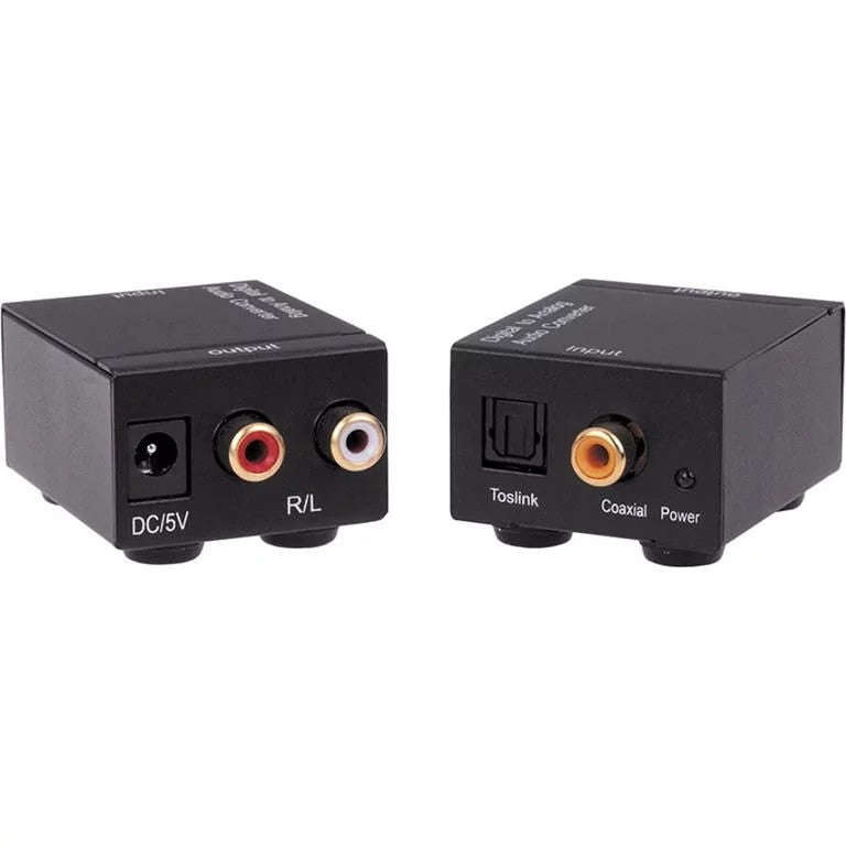 Digital to Analog Audio Converter for HDTV, DVD, PS4 and Xbox