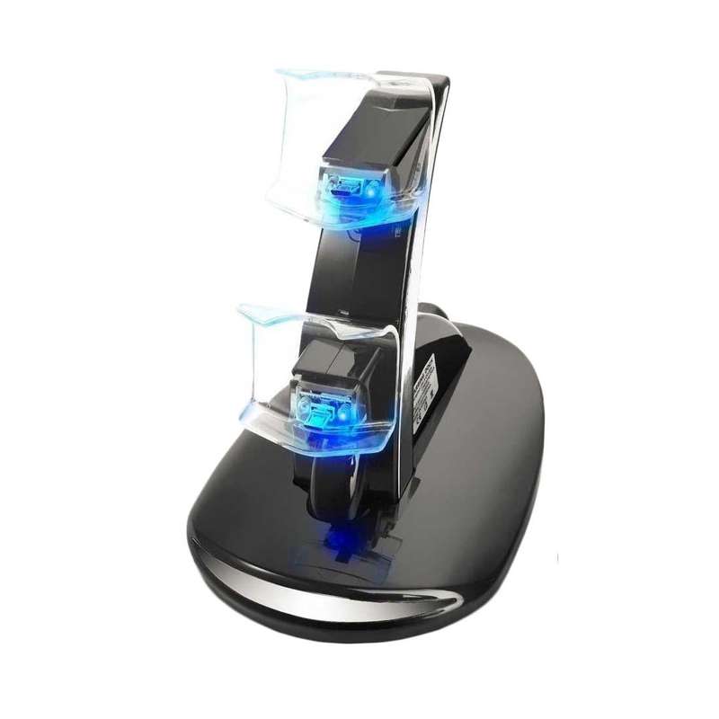 Playstation 4 (PS4) Generic Dual USB Charging Dock Stand for Controllers - Replacement