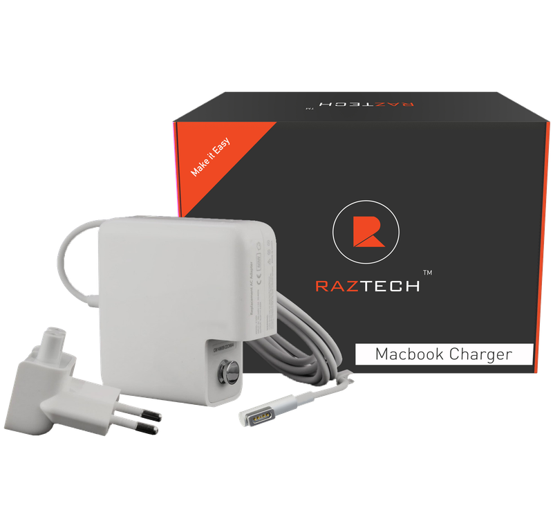 Apple Macbook Replacement Laptop Charger 45W 60W 85W V1 or V2 - 85W V1 L-Shape