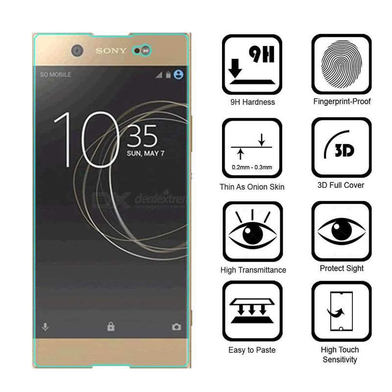 Sony Xperia XA1 Ultra Tempered Glass Screen Protector for Sony Xperia XA 1 Ultra - Pack of 2