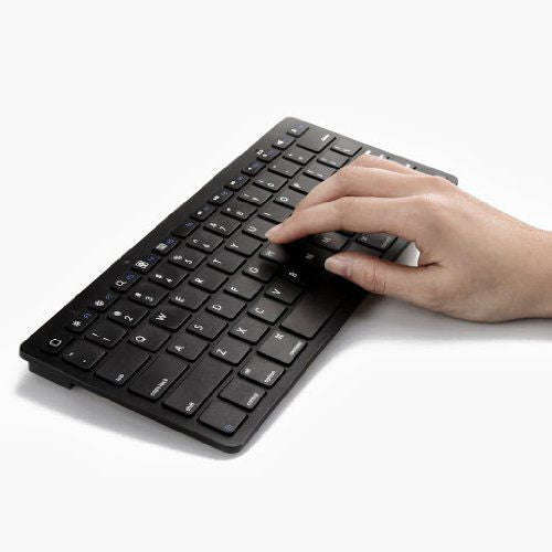 Slim Bluetooth Keyboard For Smartphones And Computers - by Raz Tech