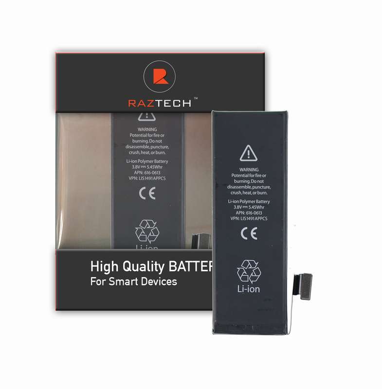 Battery for Apple iPhone 5S by Raz Tech