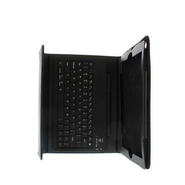 Bluetooth Keyboard Case for Apple iPad 2, iPad 3 & iPad 4 - by Raz Tech - Black
