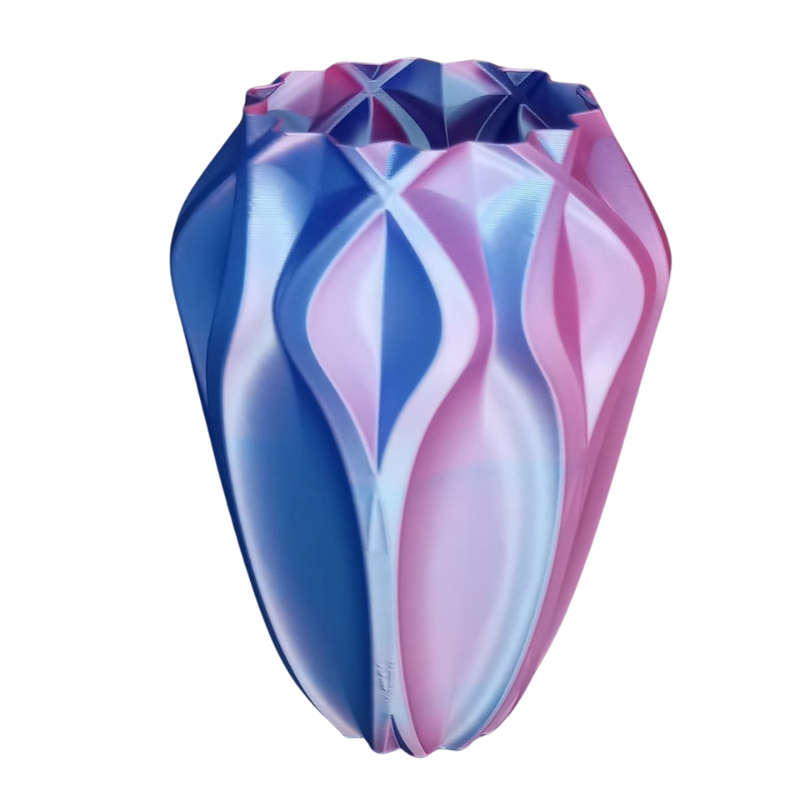 FIL X PLA Dual Silk Fuchsia and Blue  1.75mm 1kg