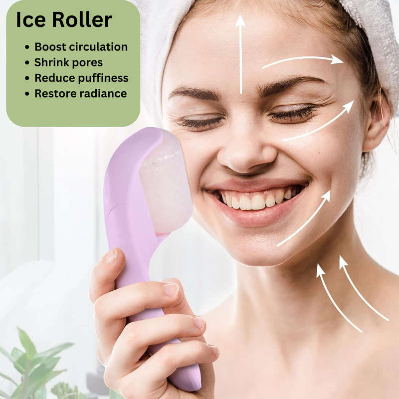 Gua Sha, Face Roller & 4 Cuppings for Facial Massage Set, Skin Care Tools