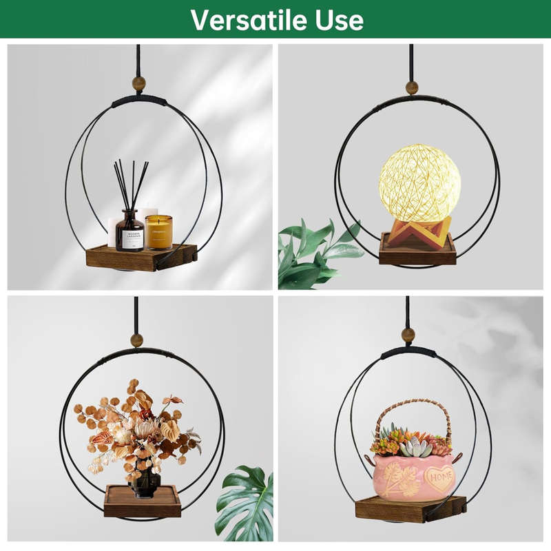 Hanging Planters for Indoor Plants & Windows, Modern Plant Hanger For Home